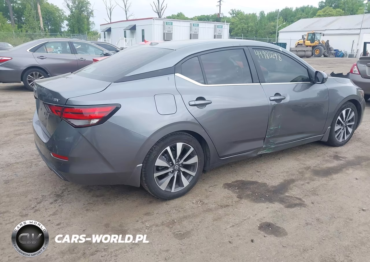 2020 Nissan Sentra Sv Xtronic Cvt VIN:3N1AB8CV2LY235162 - 4