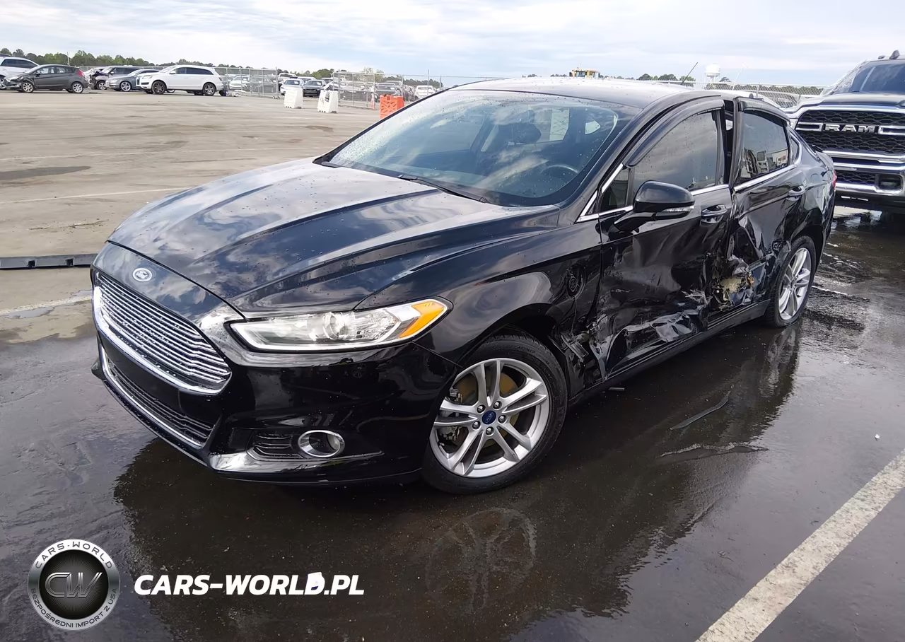 2016 Ford Fusion Energi Titanium VIN:3FA6P0SU5GR320792 - 2