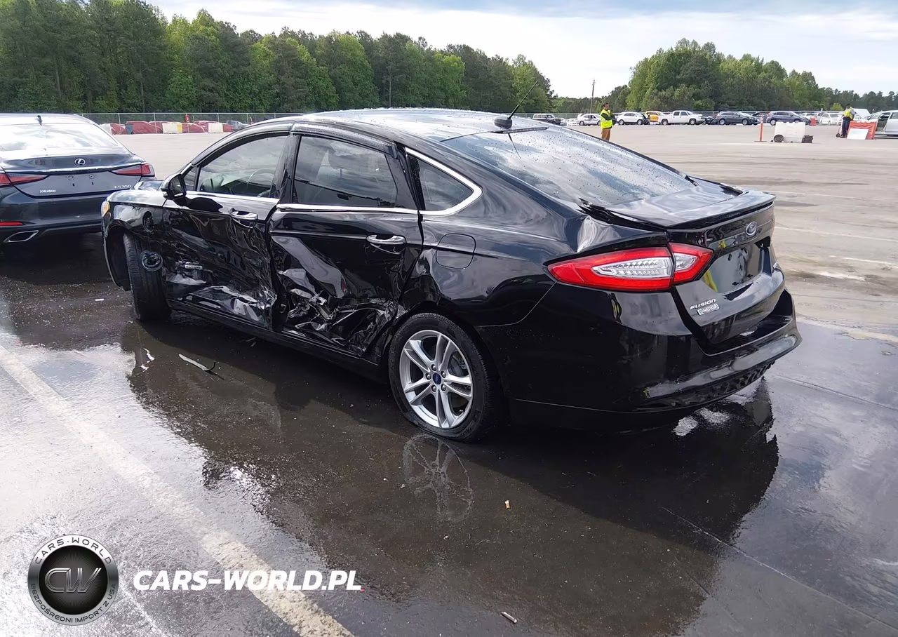2016 Ford Fusion Energi Titanium VIN:3FA6P0SU5GR320792 - 3