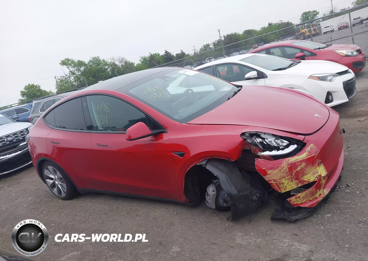 2022 Tesla Model Y Long Range Dual Motor All-Wheel Drive VIN:7SAYGDEEXNA018797 - 12
