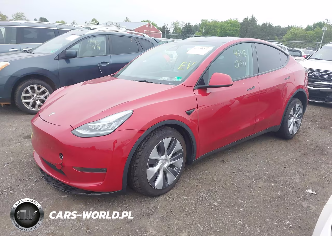 2022 Tesla Model Y Long Range Dual Motor All-Wheel Drive VIN:7SAYGDEEXNA018797 - 2