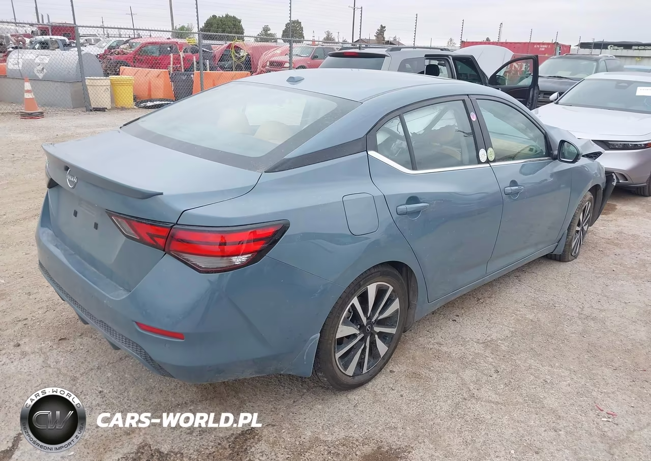 2025 Nissan Sentra Sv VIN:3N1AB8CV1SY374231 - 4