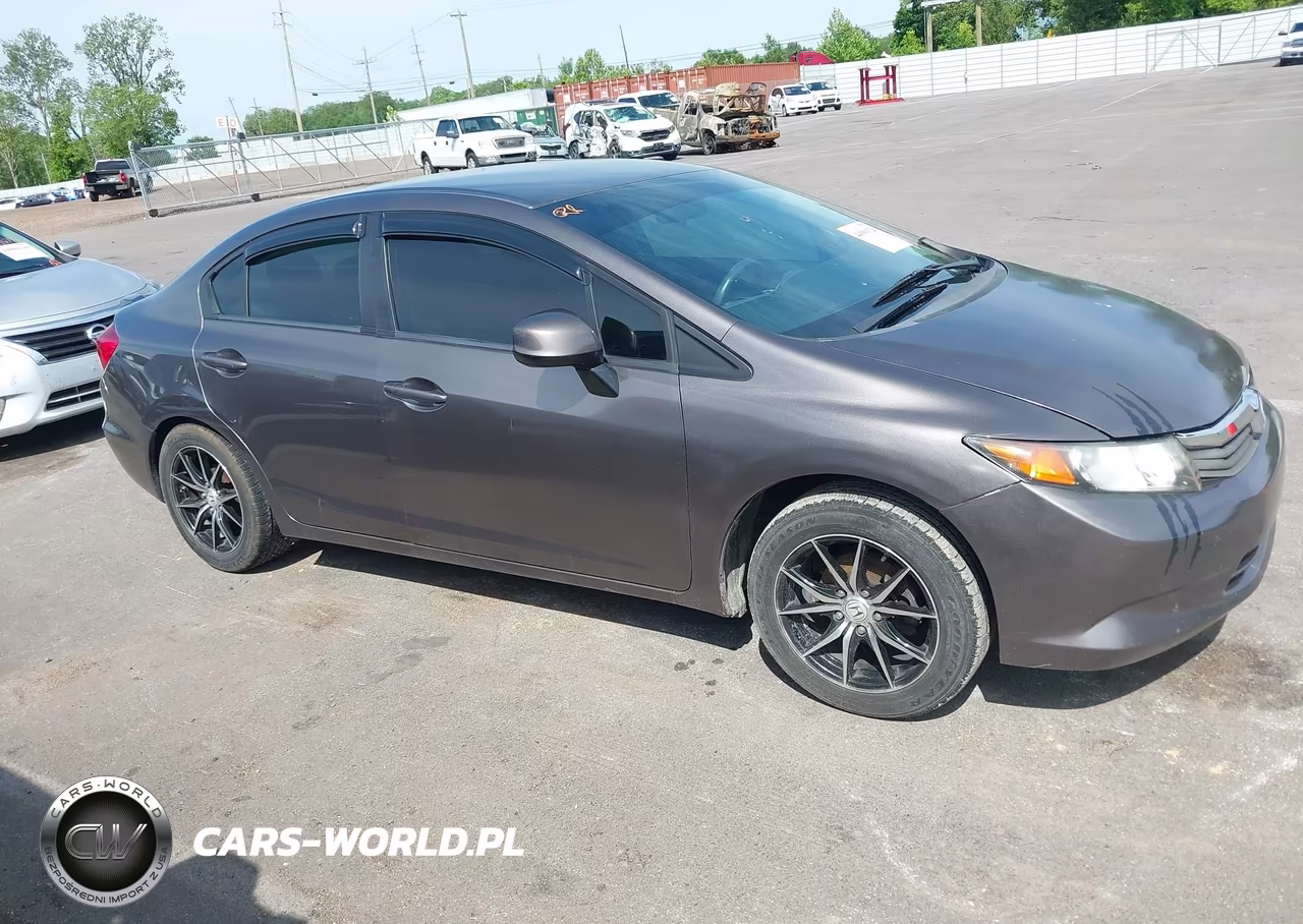 2012 Honda Civic Lx VIN:19XFB2F57CE074367 - 13