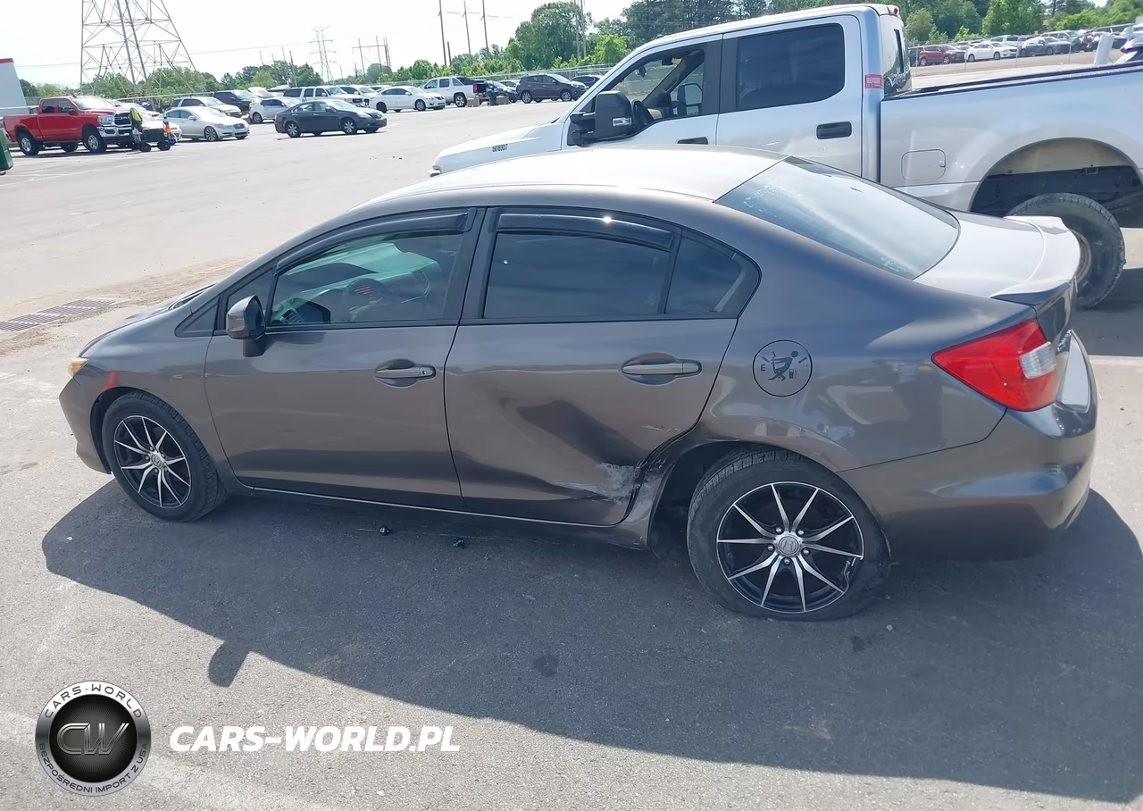 2012 Honda Civic Lx VIN:19XFB2F57CE074367 - 14