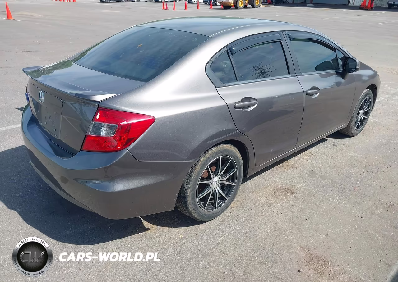 2012 Honda Civic Lx VIN:19XFB2F57CE074367 - 4