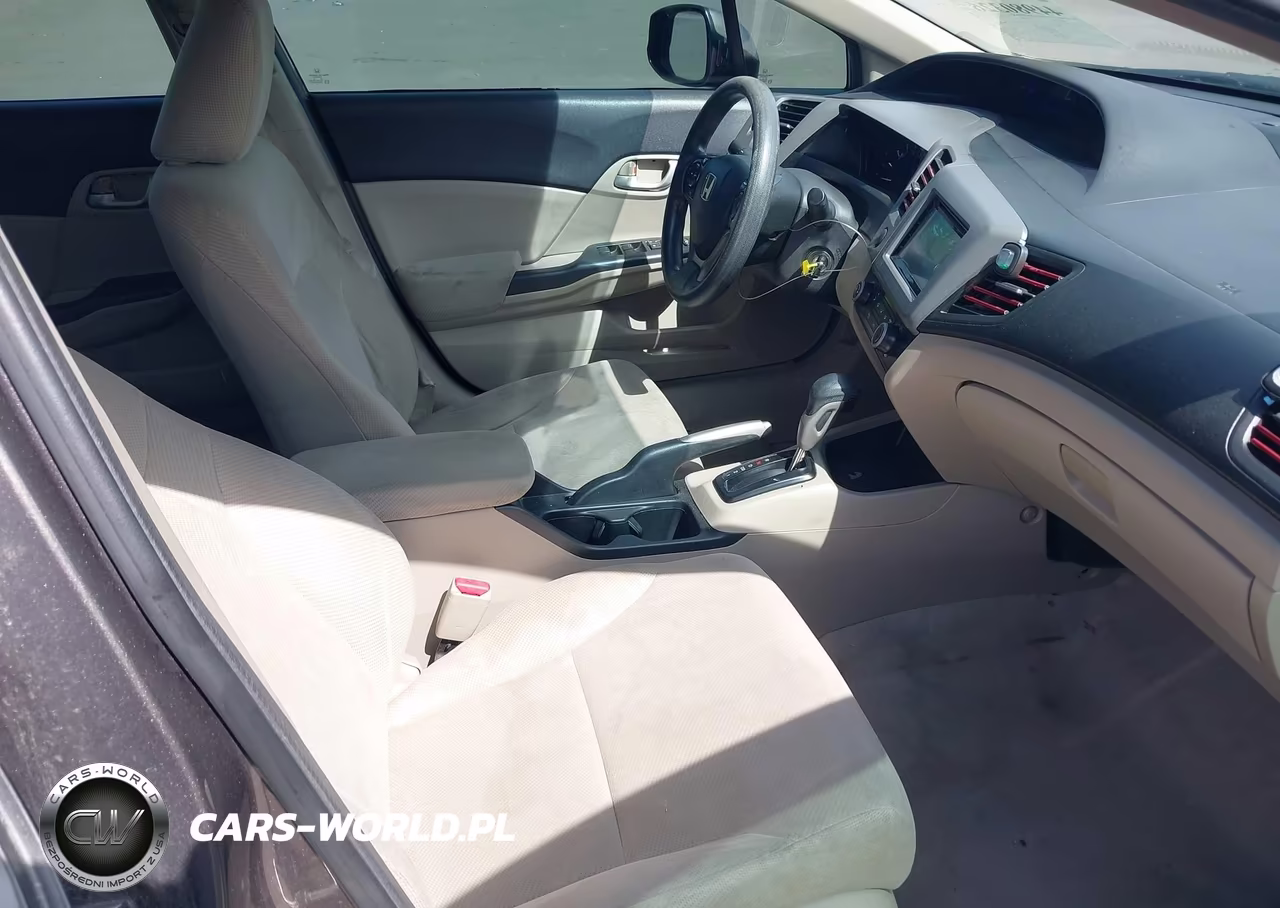 2012 Honda Civic Lx VIN:19XFB2F57CE074367 - 5
