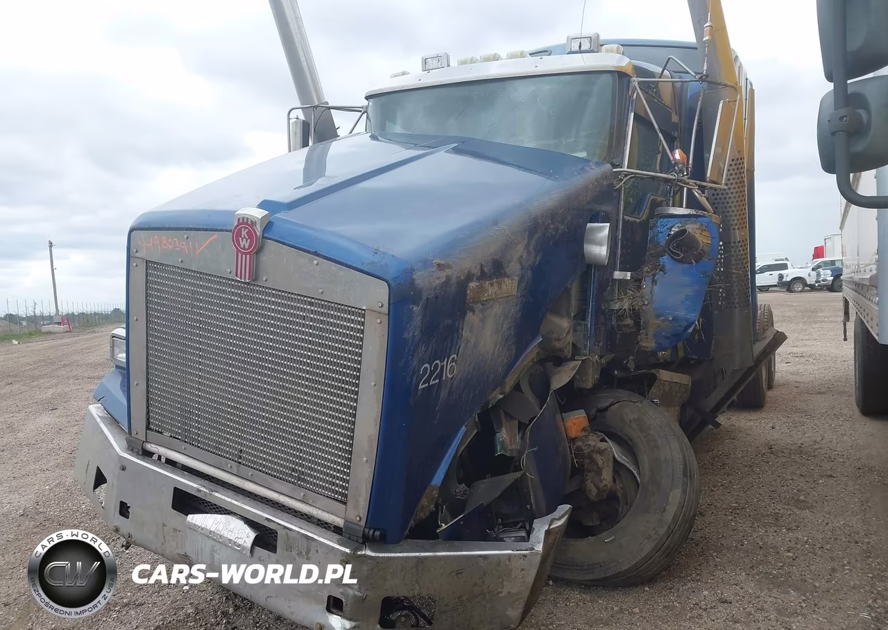 2012 Kenworth Construction T800 VIN:1XKDD49X2CJ297448 - 2