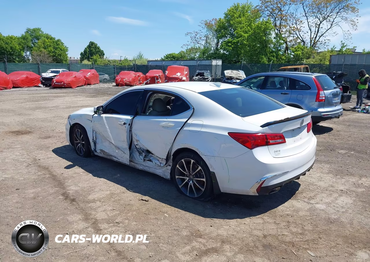 2018 Acura Tlx VIN:19UUB2F33JA010608 - 3