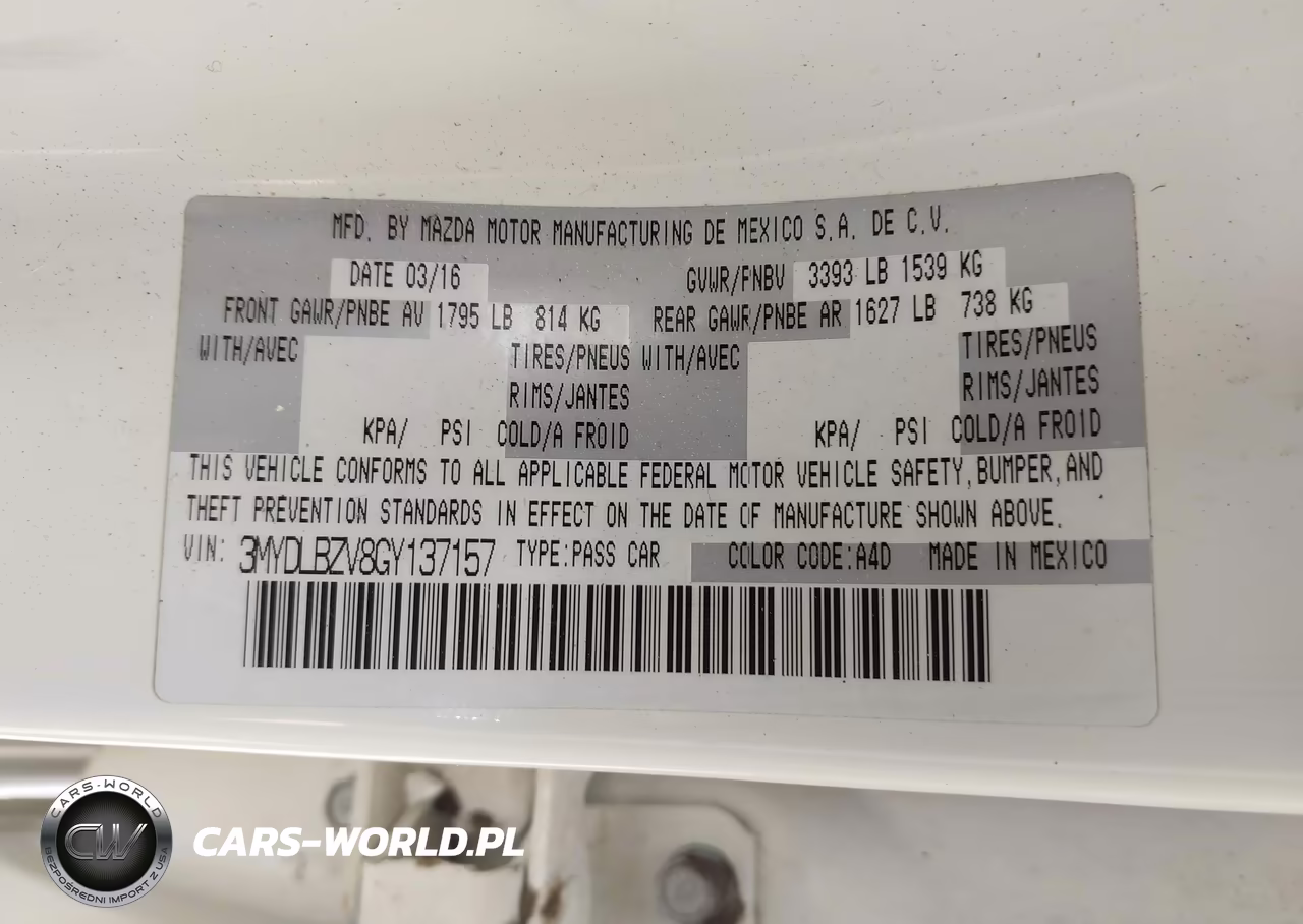 2016 Scion Ia VIN:3MYDLBZV8GY137157 - 9