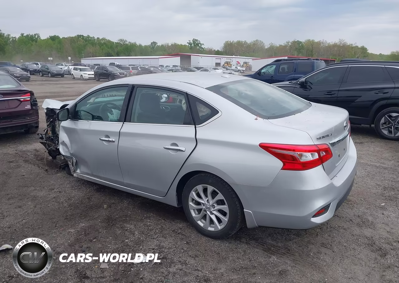 2018 Nissan Sentra Sv VIN:3N1AB7AP2JL618978 - 3