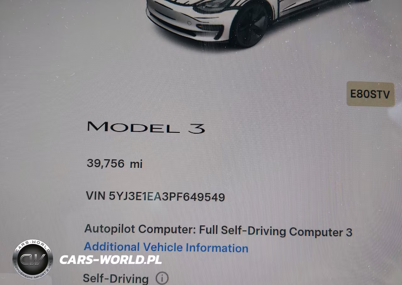 2023 Tesla Model 3 Rear-Wheel Drive VIN:5YJ3E1EA3PF649549 - 15