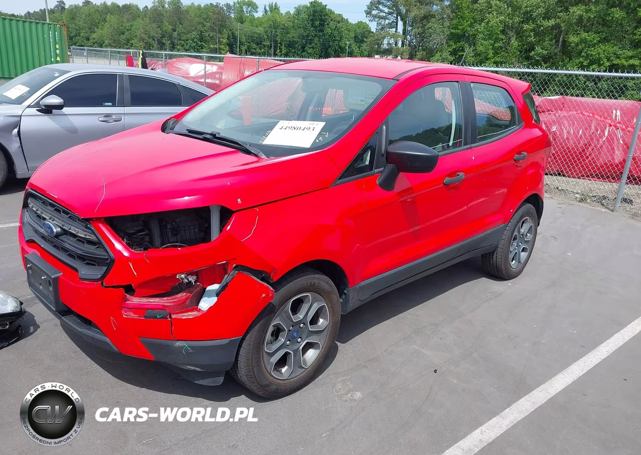 2021 Ford Ecosport S VIN:MAJ3S2FEXMC406223 - 2