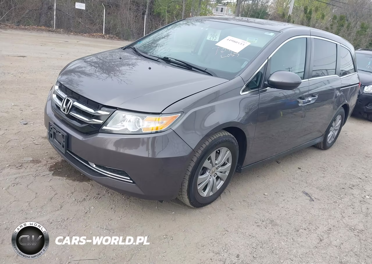 2015 Honda Odyssey Ex-L VIN:5FNRL5H6XFB128776 - 2
