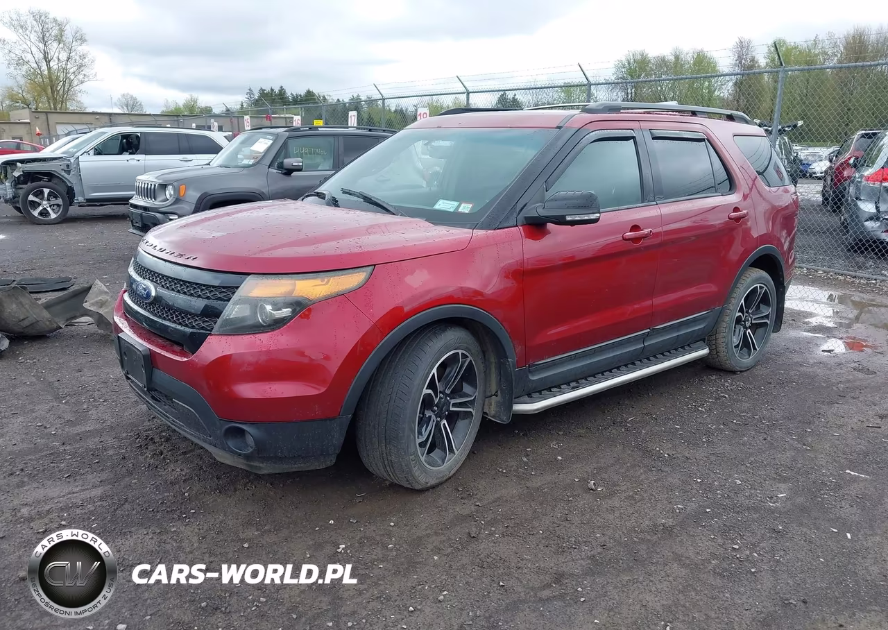 2015 Ford Explorer Sport VIN:1FM5K8GTXFGA00758 - 2