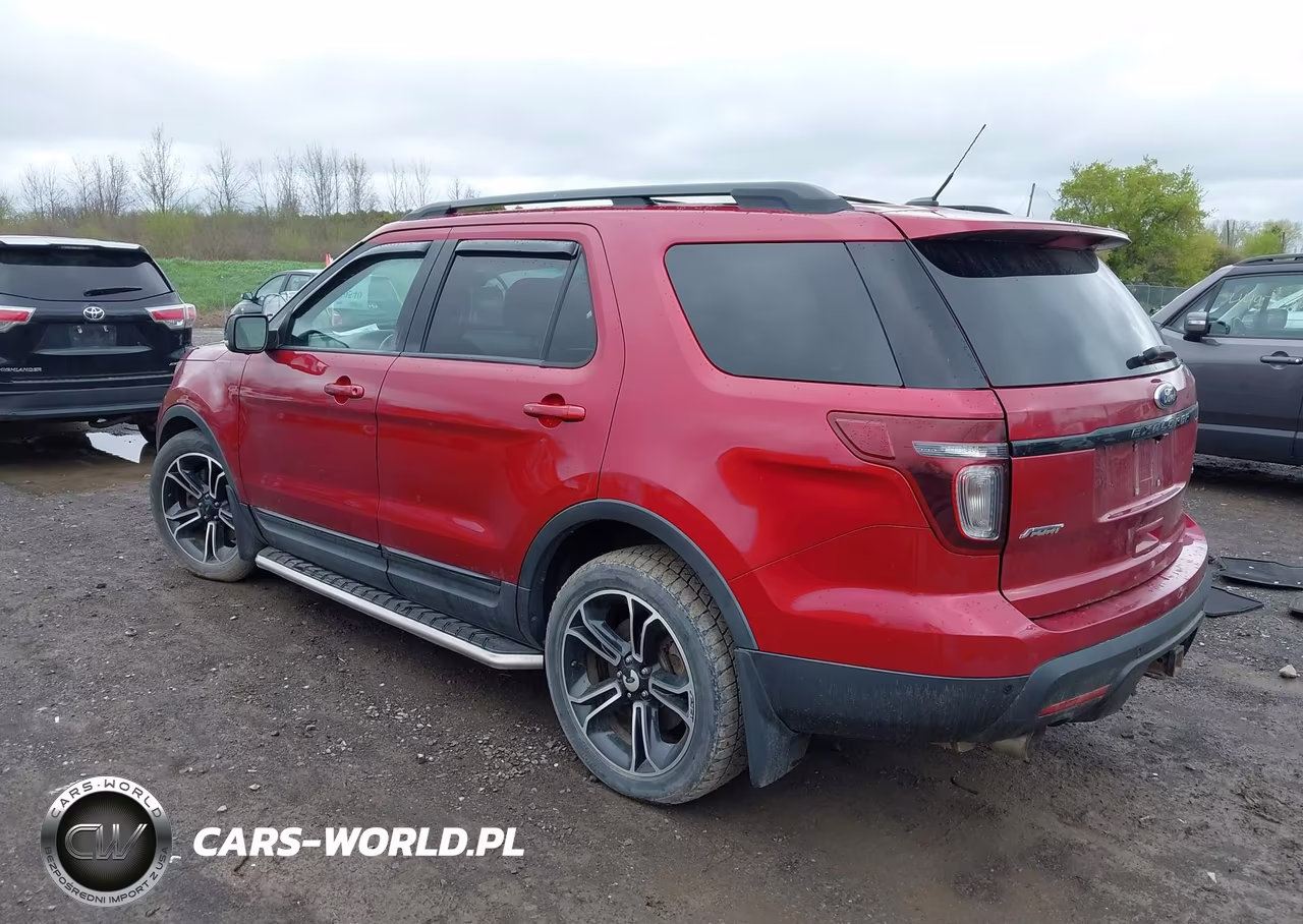 2015 Ford Explorer Sport VIN:1FM5K8GTXFGA00758 - 3