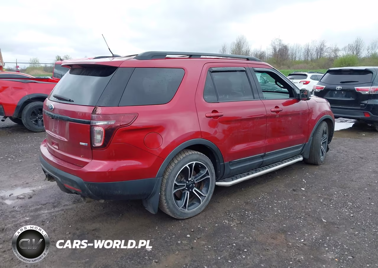 2015 Ford Explorer Sport VIN:1FM5K8GTXFGA00758 - 4