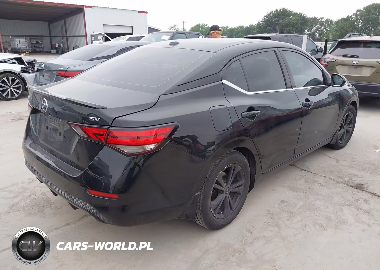 2021 Nissan Sentra Sv Xtronic Cvt VIN:3N1AB8CV5MY329893 - 4