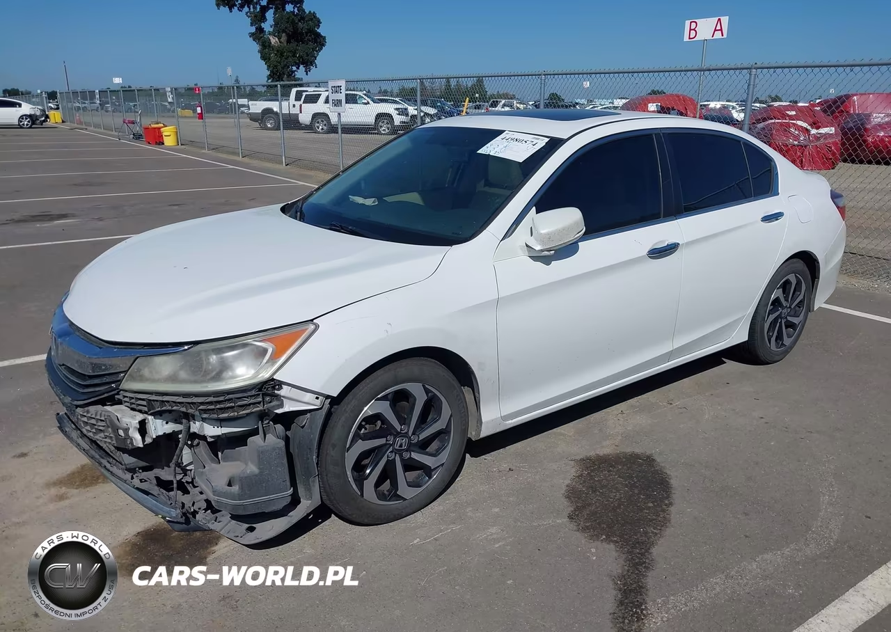 2016 Honda Accord Ex VIN:1HGCR2F71GA049846 - 2
