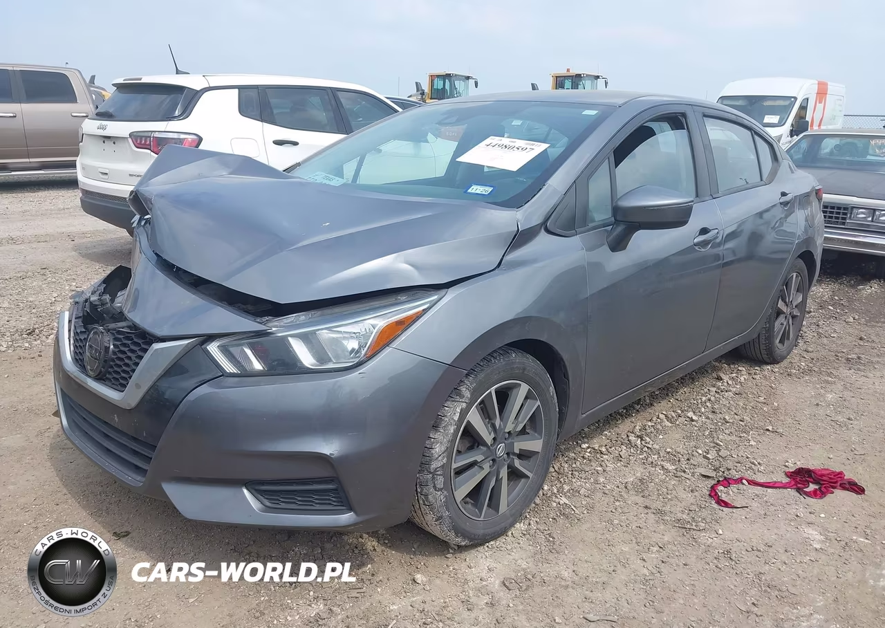 2021 Nissan Versa Sv Xtronic Cvt VIN:3N1CN8EV6ML861860 - 2
