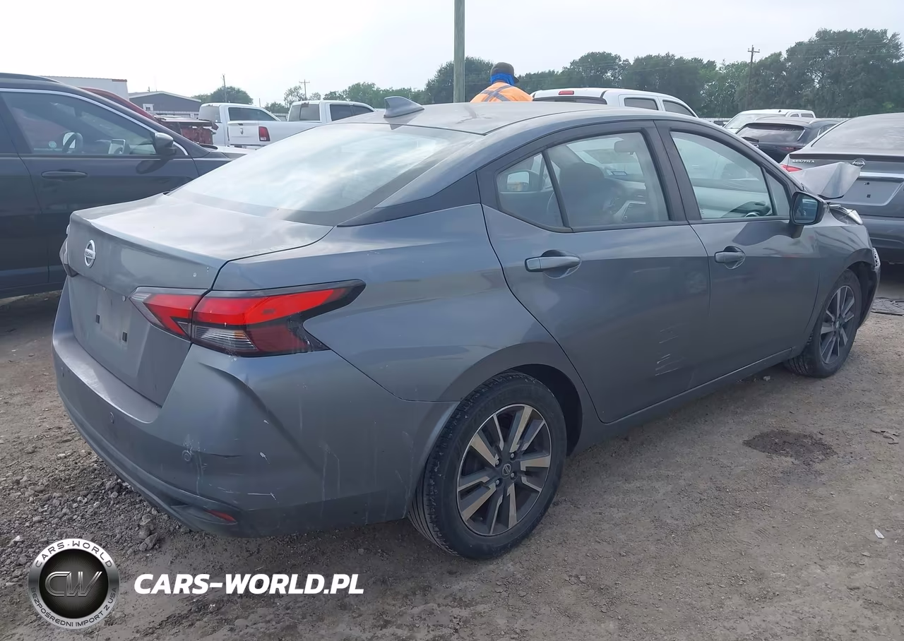2021 Nissan Versa Sv Xtronic Cvt VIN:3N1CN8EV6ML861860 - 4