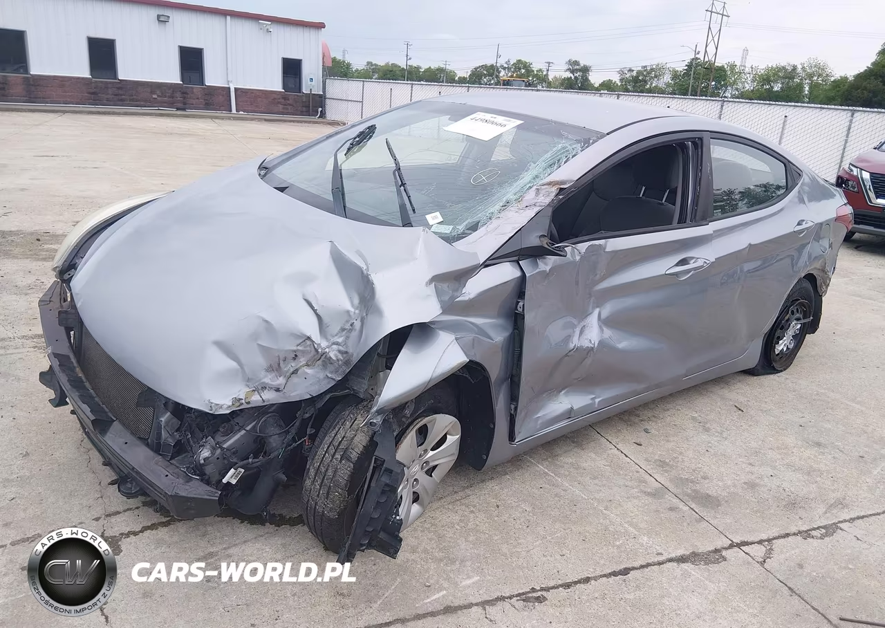 2016 Hyundai Elantra Se VIN:5NPDH4AE7GH736328 - 2