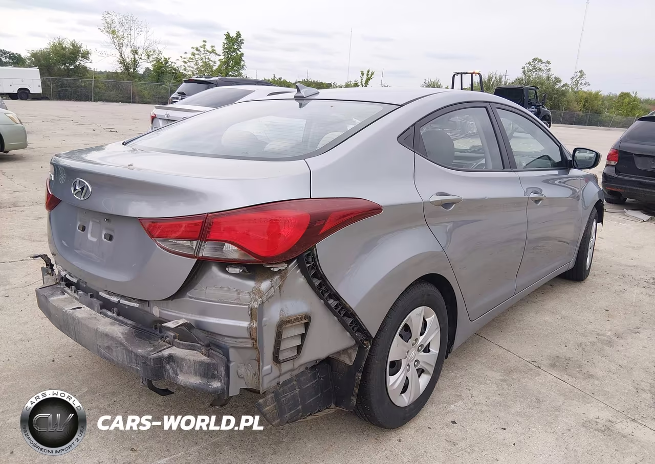 2016 Hyundai Elantra Se VIN:5NPDH4AE7GH736328 - 4