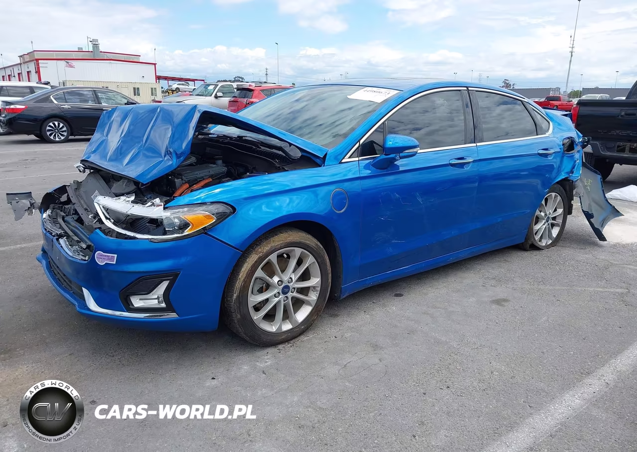 2019 Ford Fusion Energi Titanium VIN:3FA6P0SU0KR173984 - 2