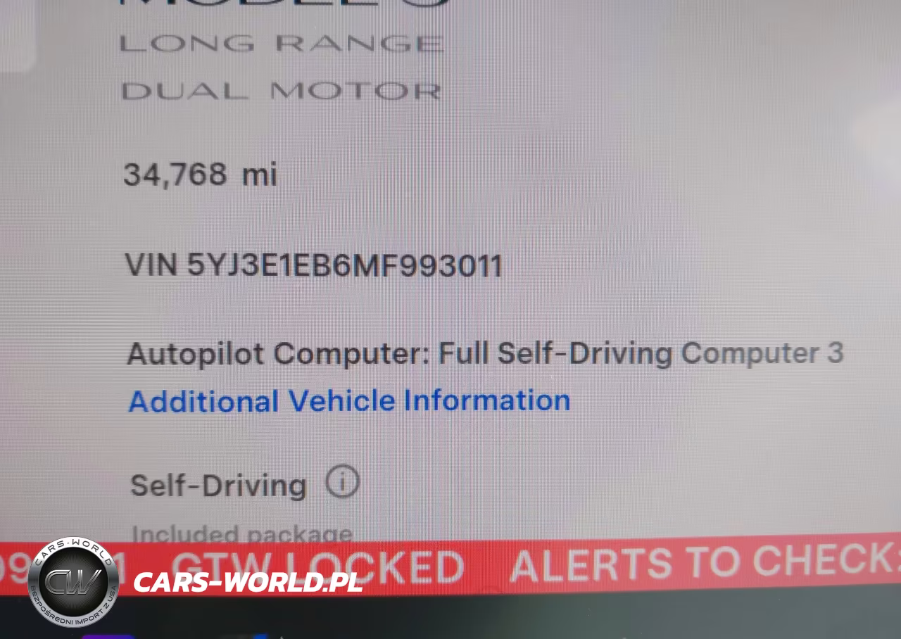 2021 Tesla Model 3 VIN:5YJ3E1EB6MF993011 - 16