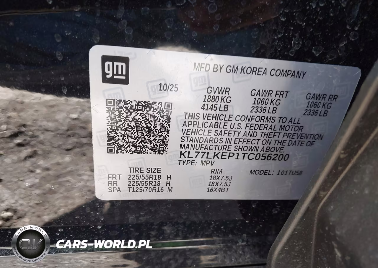 2026 Chevrolet Trax Fwd Activ VIN:KL77LKEP1TC056200 - 9