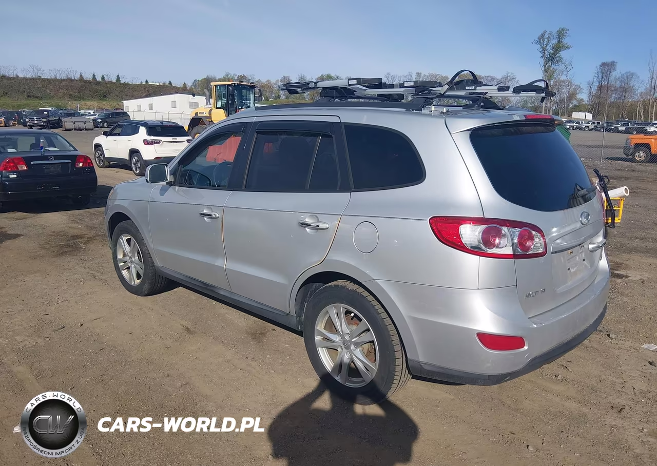 2011 Hyundai Santa Fe Limited V6 VIN:5XYZKDAG9BG016263 - 3