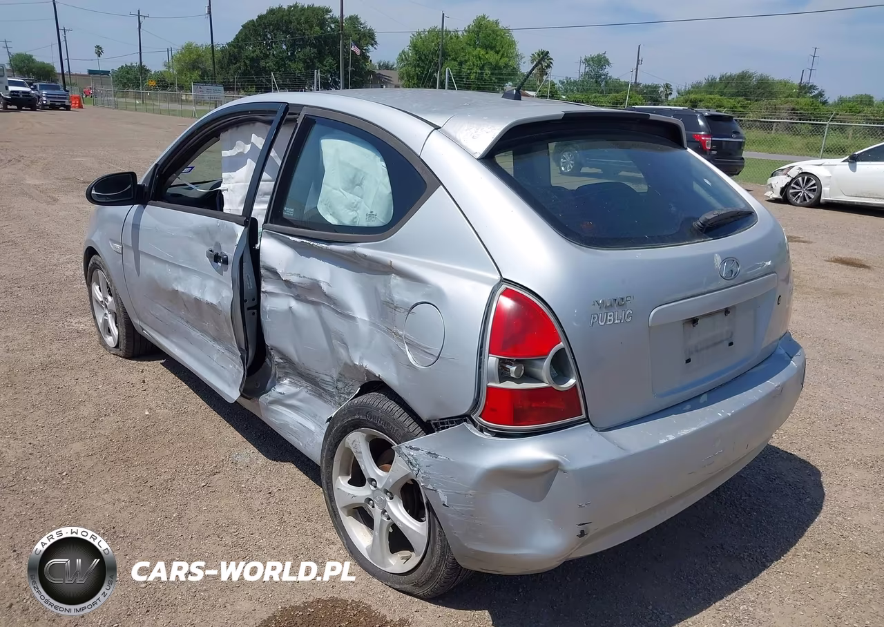 2007 Hyundai Accent Se VIN:KMHCN36C17U044024 - 6