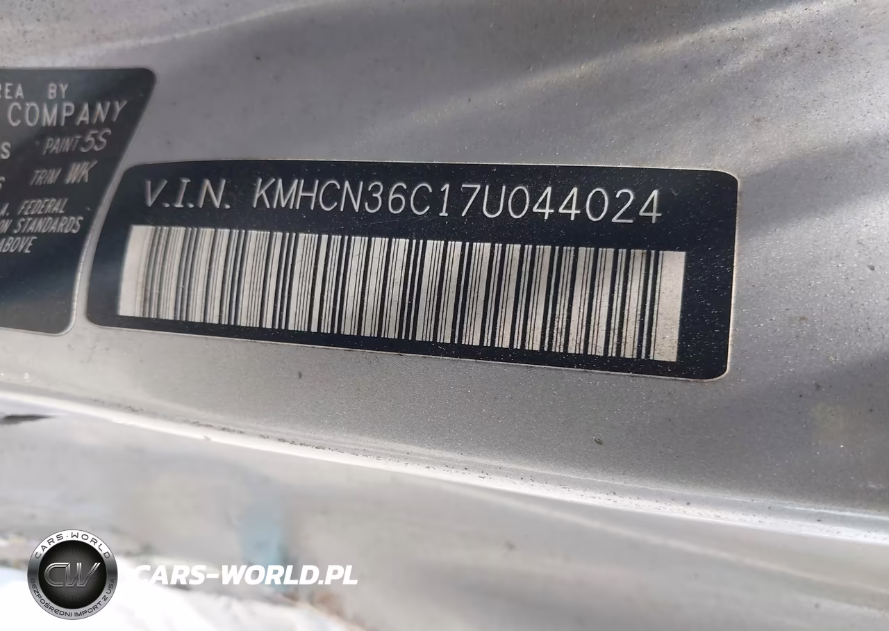 2007 Hyundai Accent Se VIN:KMHCN36C17U044024 - 9