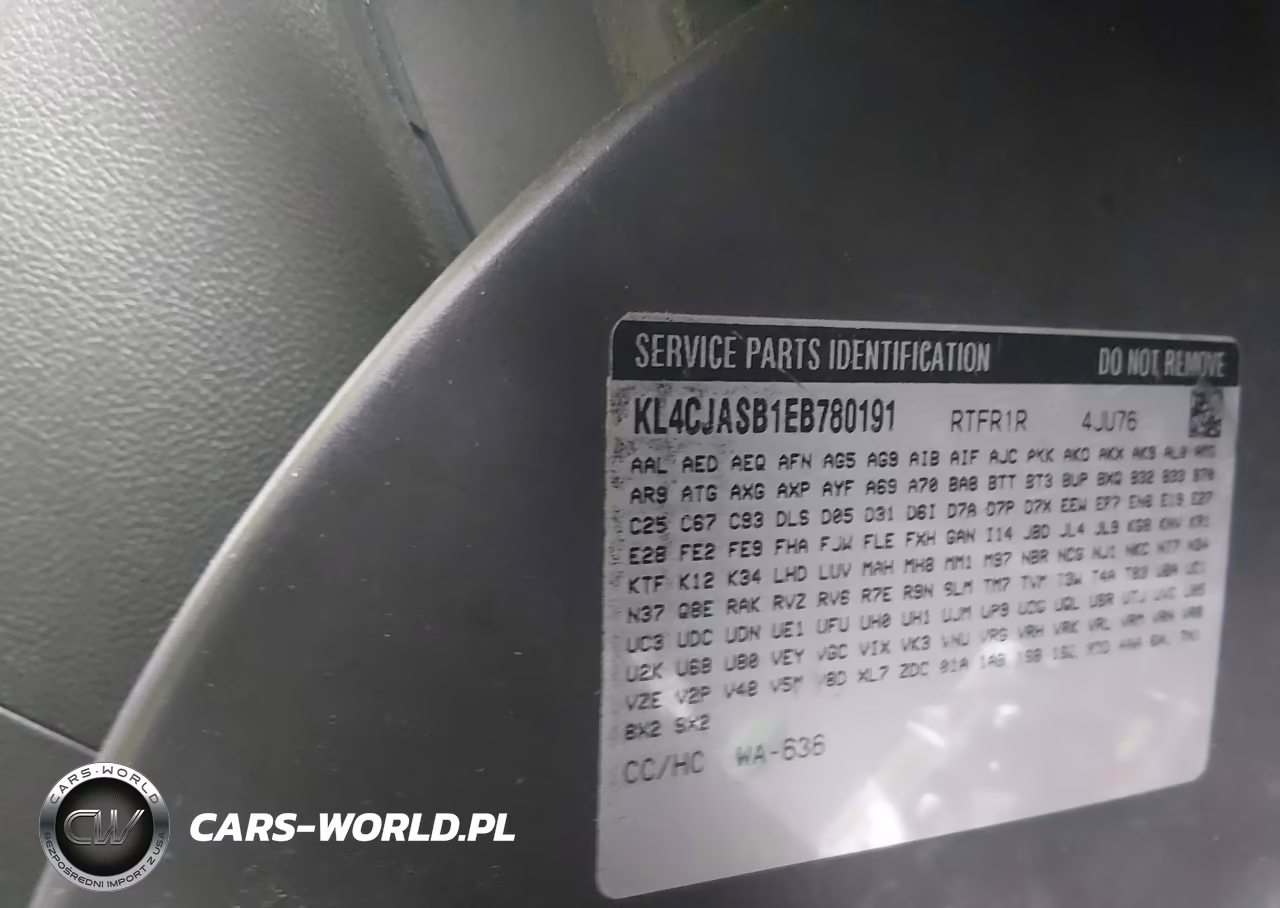 2014 Buick Encore VIN:KL4CJASB1EB780191 - 9