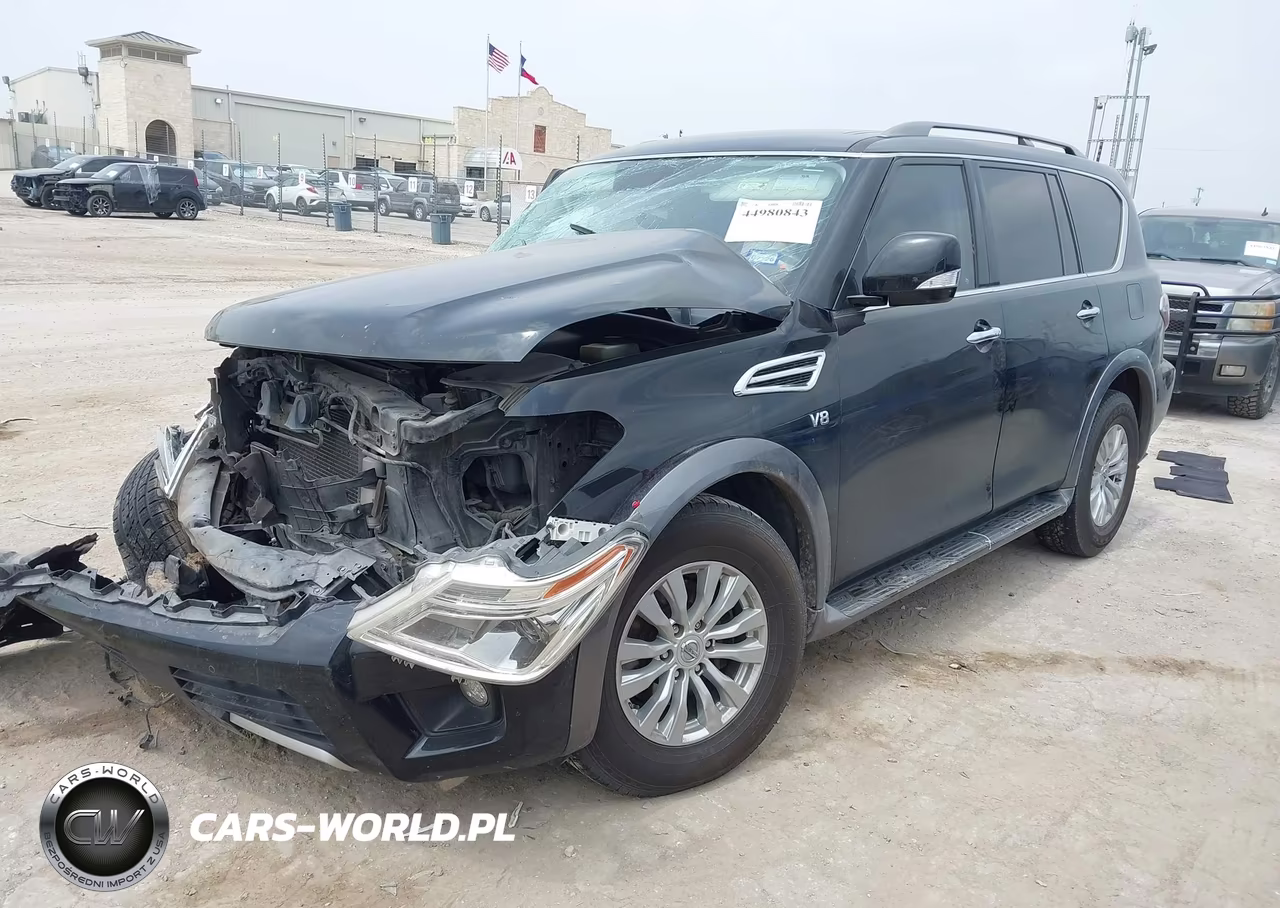 2018 Nissan Armada Sv VIN:JN8AY2ND6J9053548 - 2