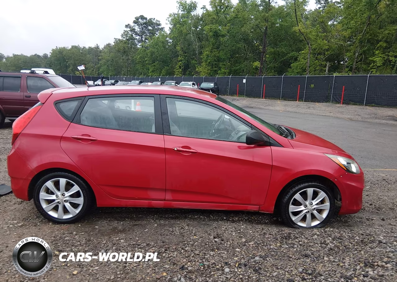 2012 Hyundai Accent Se VIN:KMHCU5AE3CU004139 - 13