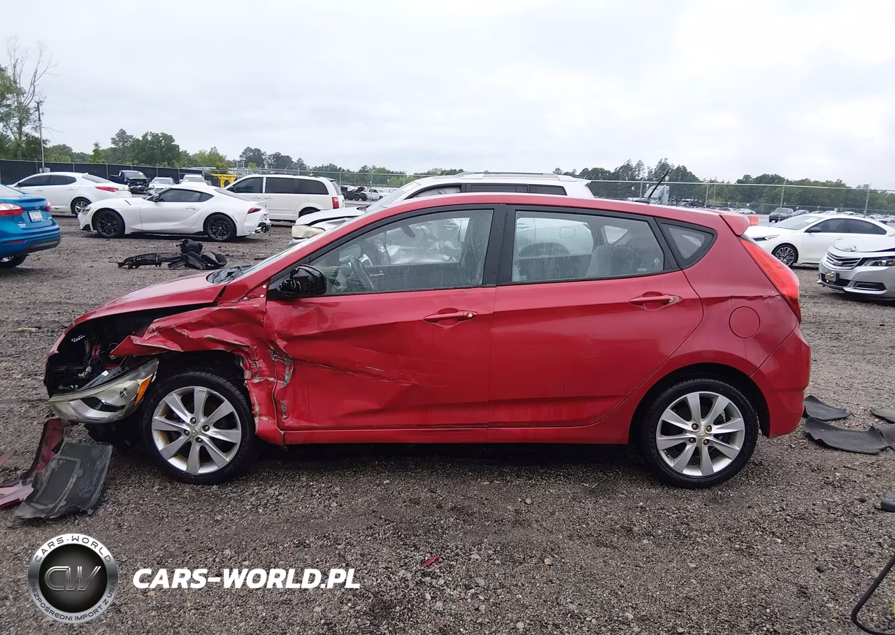 2012 Hyundai Accent Se VIN:KMHCU5AE3CU004139 - 14