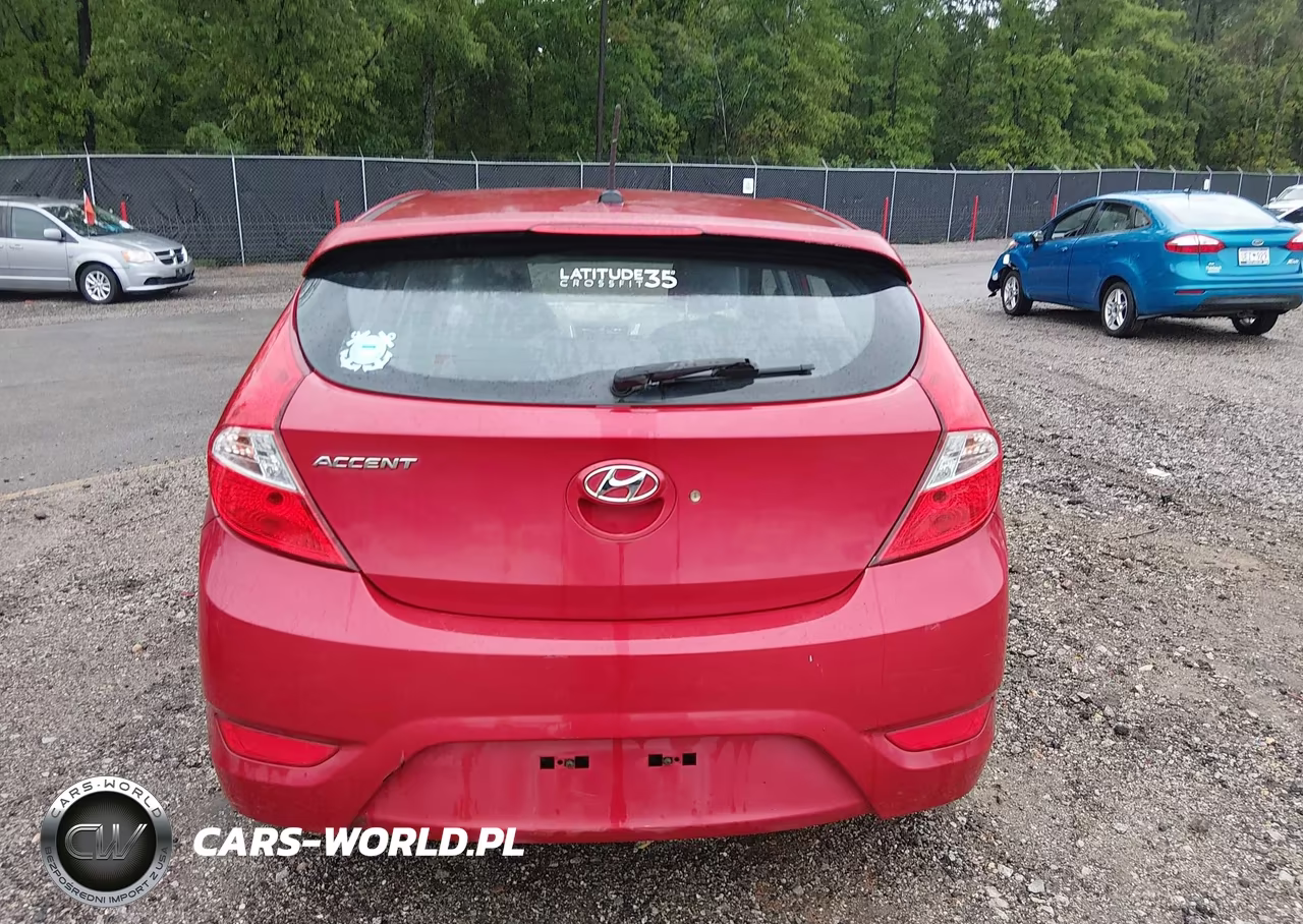 2012 Hyundai Accent Se VIN:KMHCU5AE3CU004139 - 16