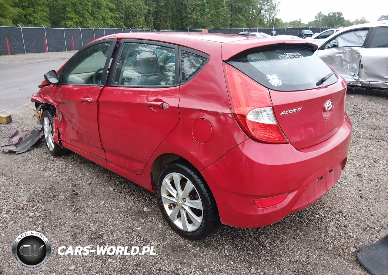 2012 Hyundai Accent Se VIN:KMHCU5AE3CU004139 - 3