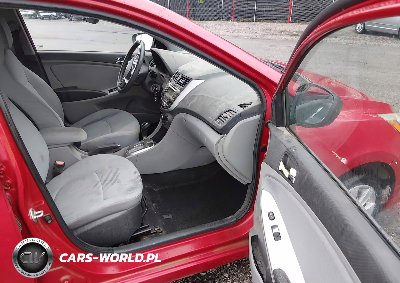 2012 Hyundai Accent Se VIN:KMHCU5AE3CU004139 - 5