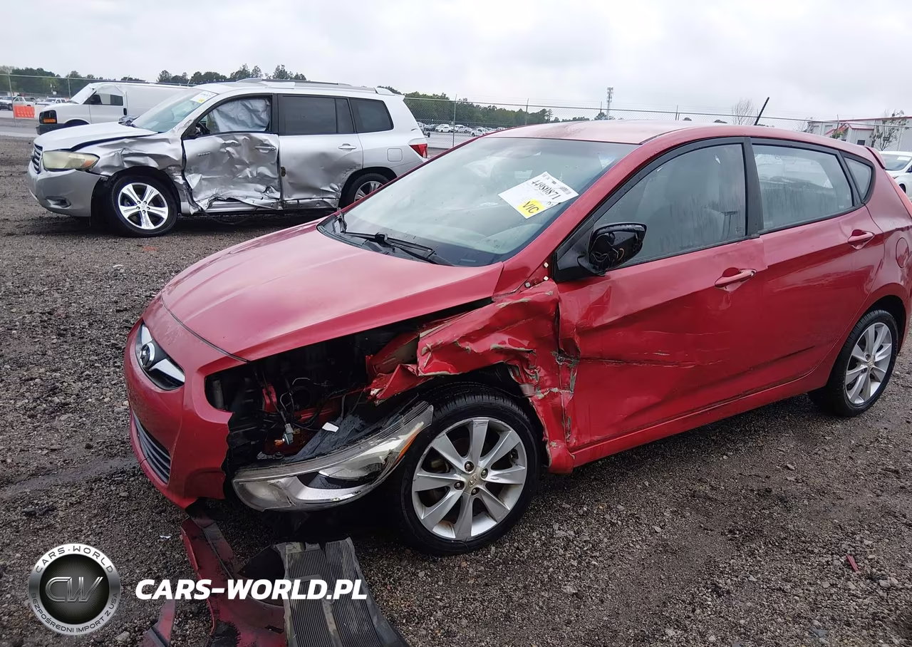 2012 Hyundai Accent Se VIN:KMHCU5AE3CU004139 - 6