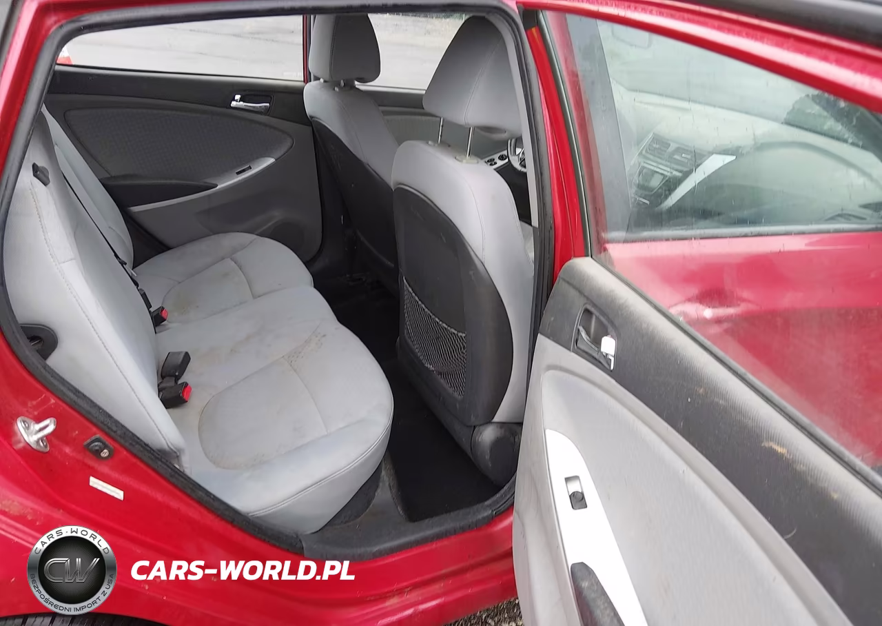 2012 Hyundai Accent Se VIN:KMHCU5AE3CU004139 - 8