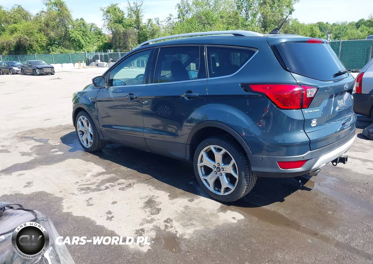 2019 Ford Escape Titanium VIN:1FMCU9J99KUB21636 - 3