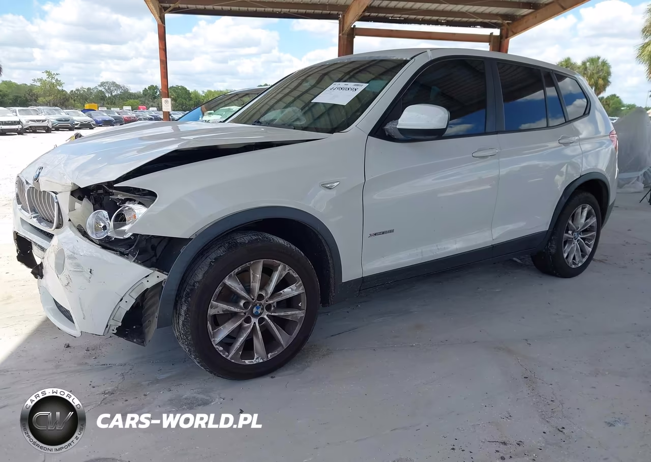 2014 BMW X3 xDrive28I VIN:5UXWX9C54E0D33408 - 2