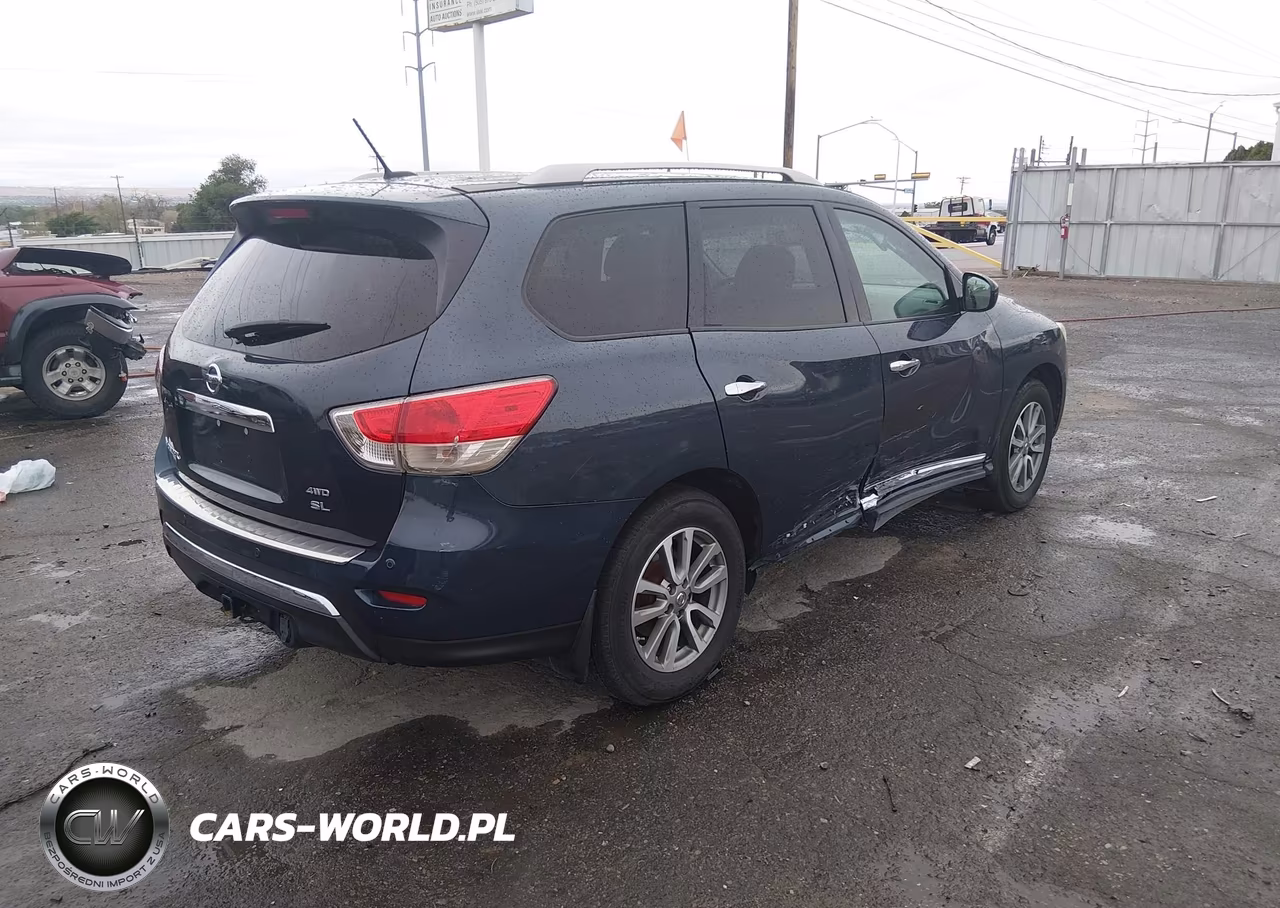 2016 Nissan Pathfinder Sl VIN:5N1AR2MM8GC636057 - 4