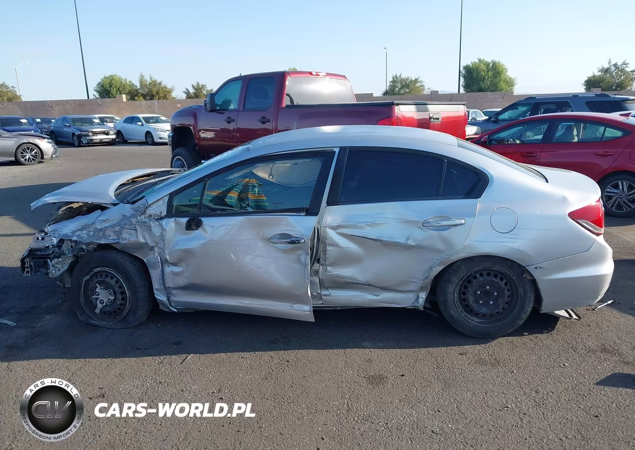2013 Honda Civic Lx VIN:19XFB2F55DE275119 - 14