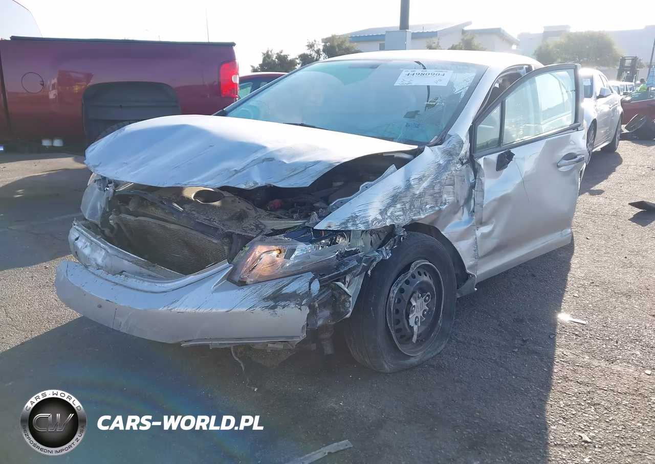 2013 Honda Civic Lx VIN:19XFB2F55DE275119 - 2