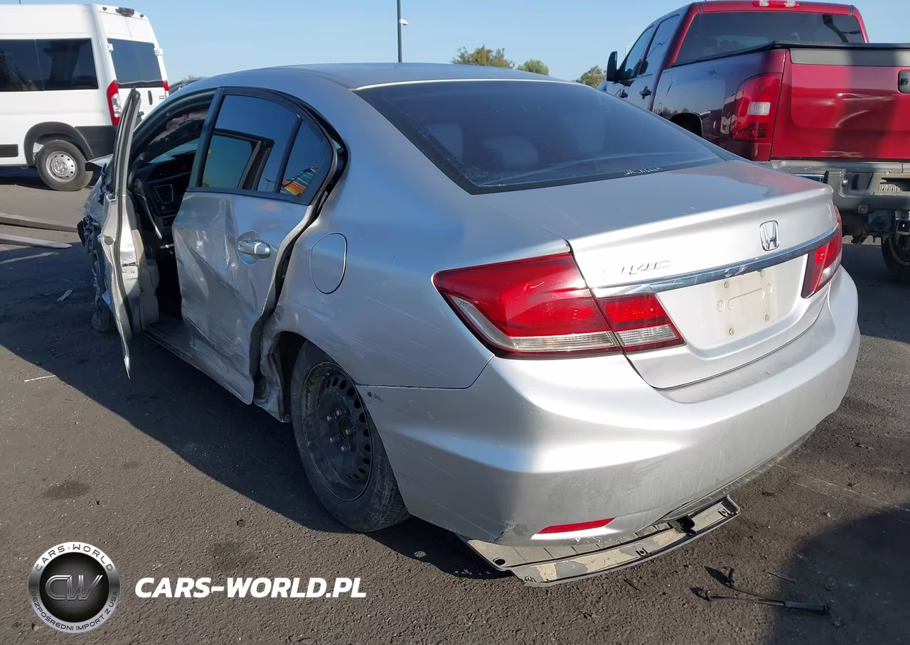 2013 Honda Civic Lx VIN:19XFB2F55DE275119 - 3
