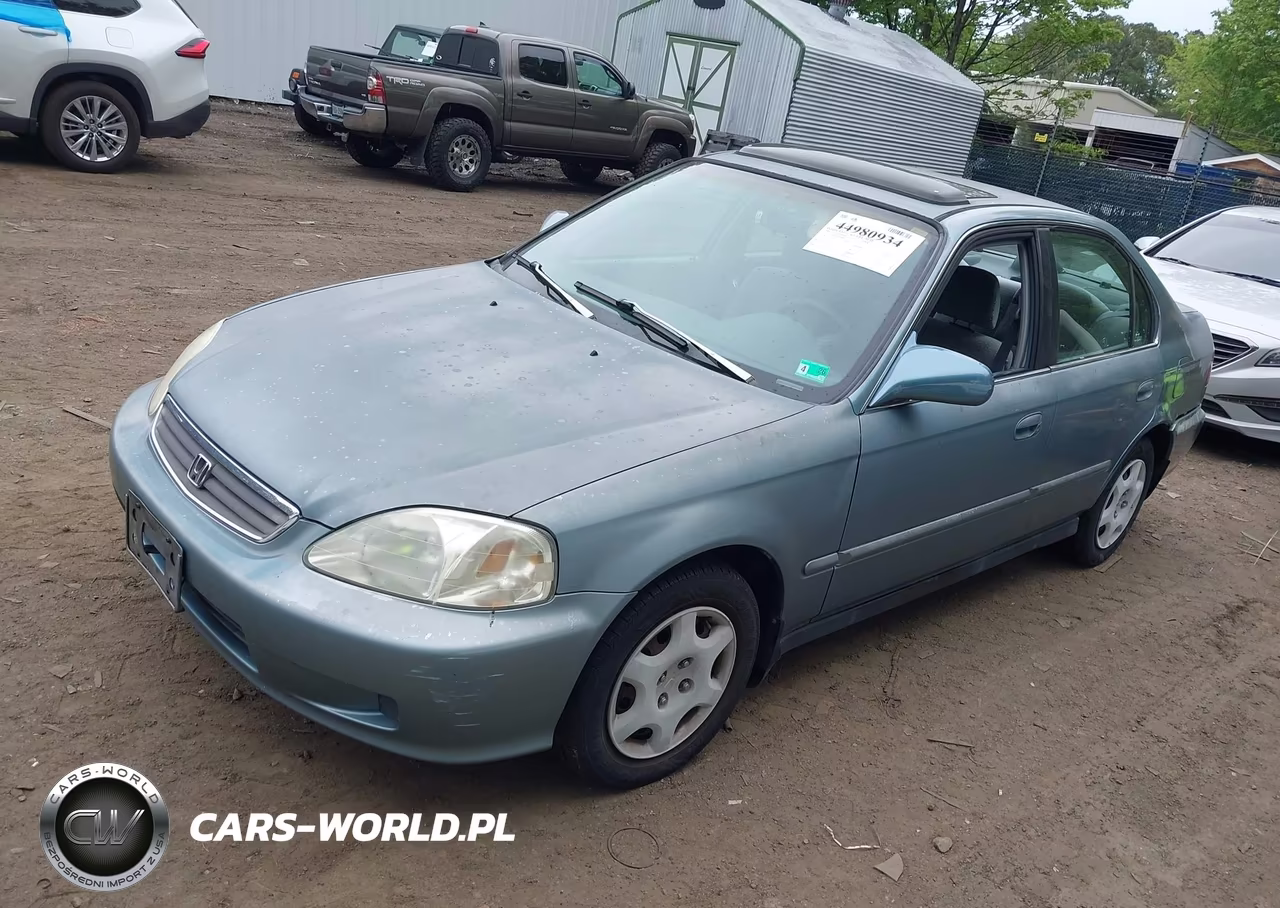 2000 Honda Civic Ex VIN:1HGEJ8649YL003468 - 2