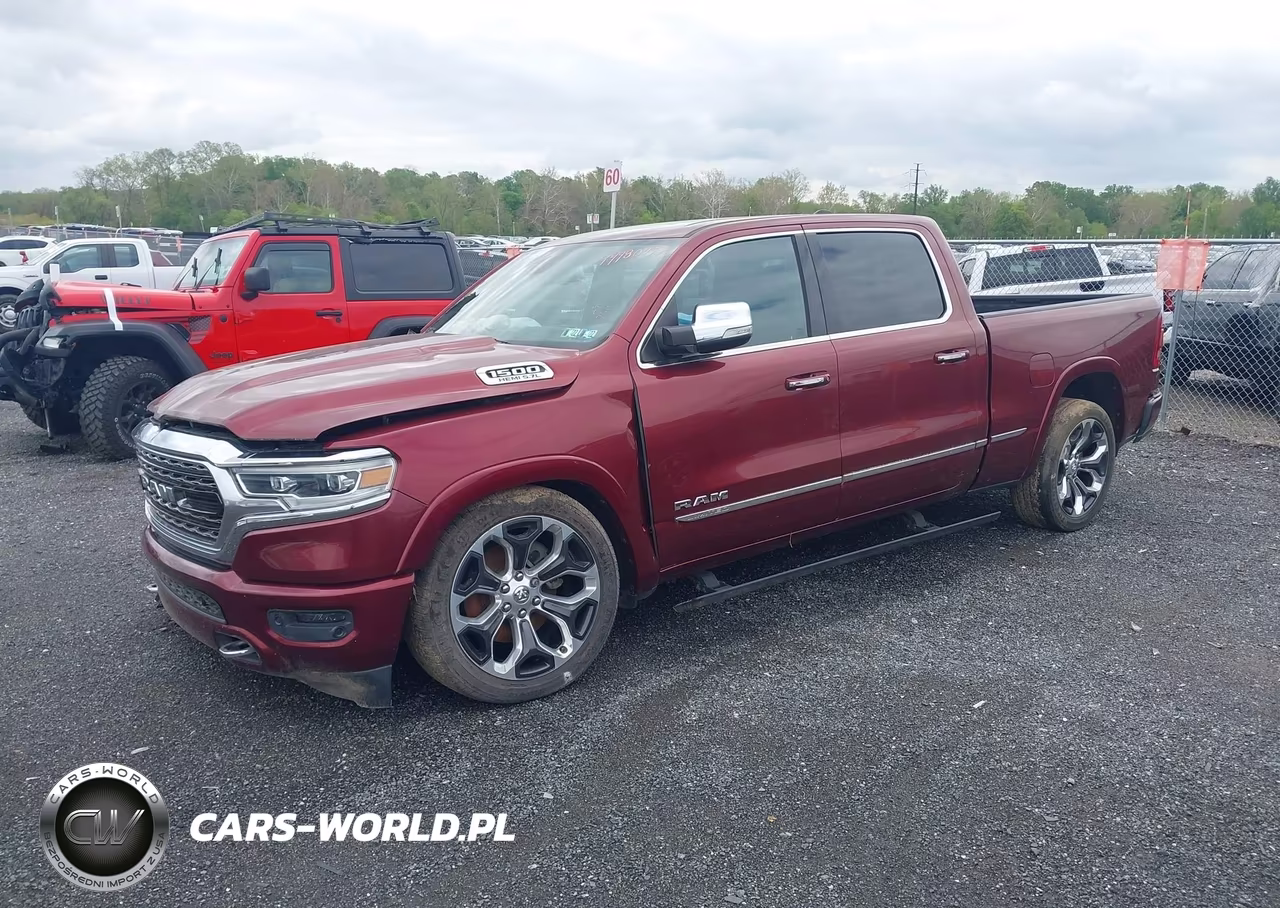 2019 Ram 1500 Limited 4X4 6'4 Box VIN:1C6SRFPT7KN774342 - 2
