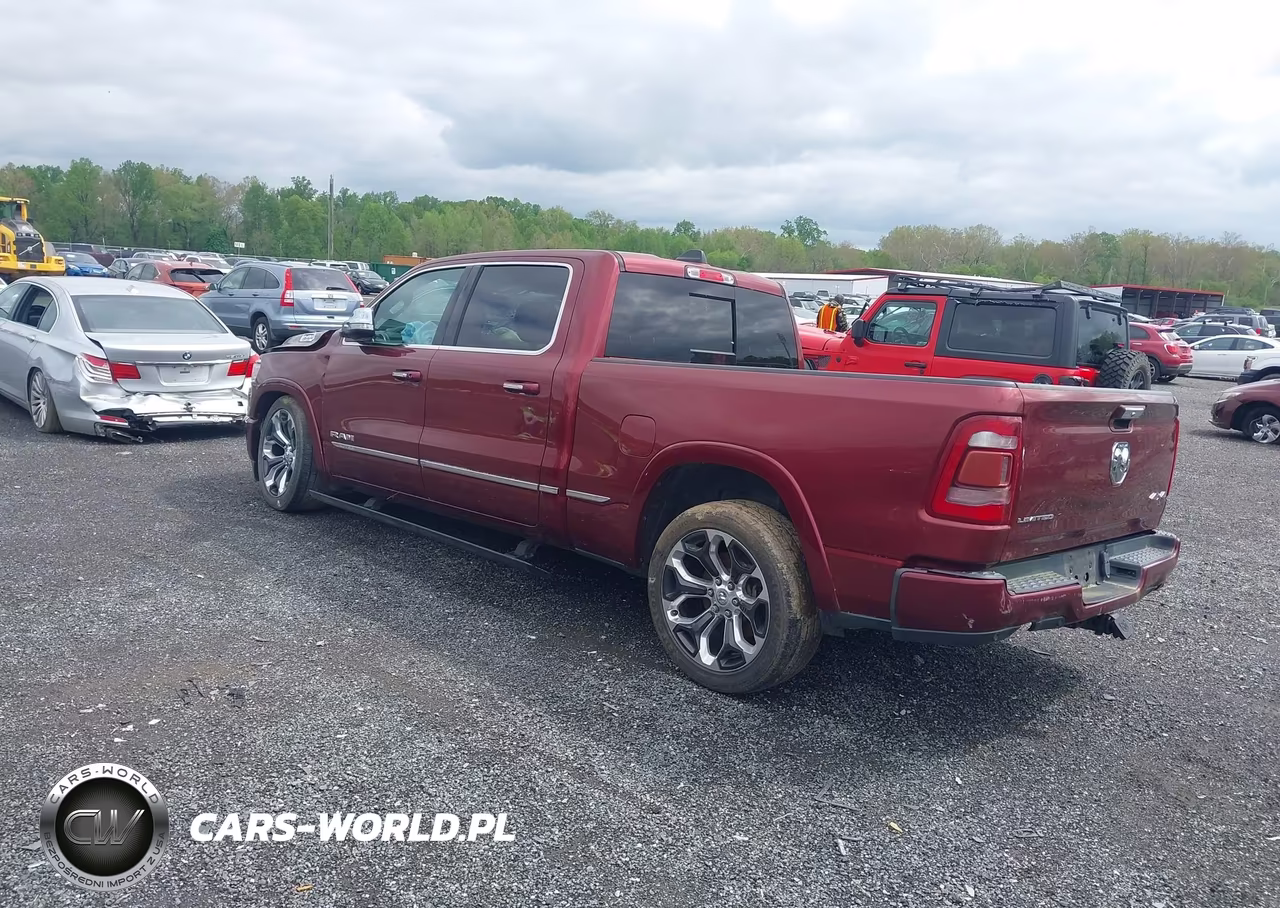2019 Ram 1500 Limited 4X4 6'4 Box VIN:1C6SRFPT7KN774342 - 3